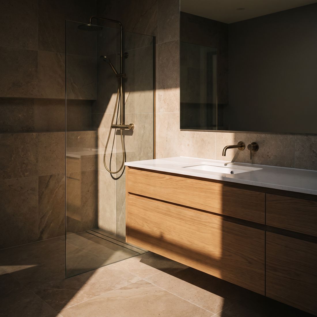 Baño reformado por Gevase